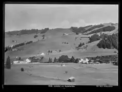 Blick auf Jakobsbad und die Hundwilerhöhe, 1910