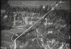 Luftaufnahme von 1949 von Werner Friedli