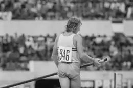 Kjell Isaksson (hier bei den Europameisterschaften 1974) belegte Rang&nbsp;zehn