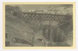 Göschenerreussbrücke, Aufnahme vor 1918