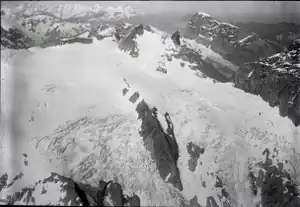 Glatt Firn und Schlossberggletscher (rechts) (1919)